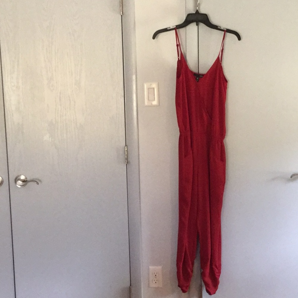 Aqua brand sleeveless jumpsuit